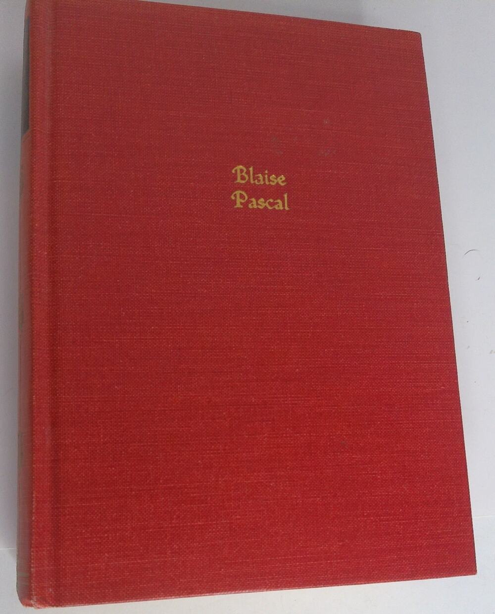 The Works of Pascal Pensees Hardcover 1941 Blacks Readers Service Random House